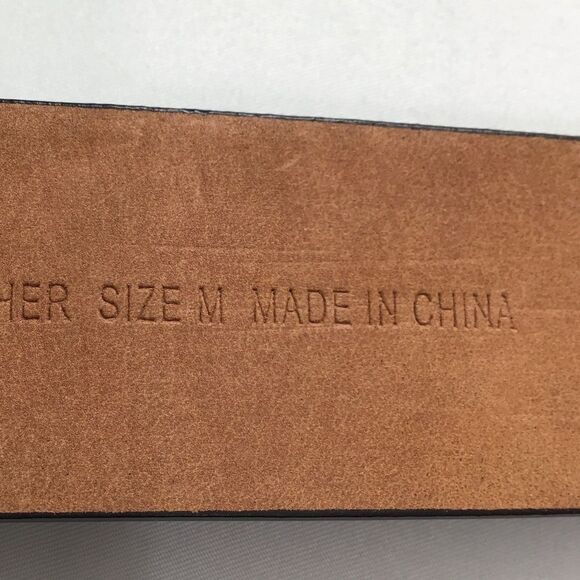 MICHAEL Michael Kors White Synthetic Leather Logo Belt - Picture 7 of 7